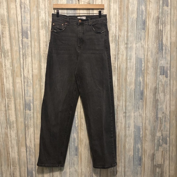 NWOT ARDENE high rise baggy black jeans | Size 11 - Picture 2 of 10